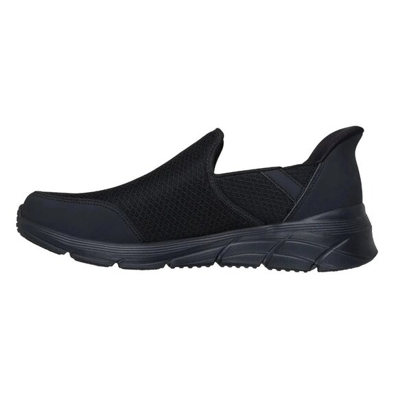 Skechers Men's Equalizer Hands Free Swift Fit Slip-On Sneaker - Size 10.5 Black - Picture 3 of 6